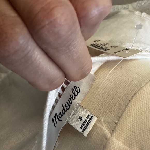 Madewell - Cassie Button-Front Midi Dress in Linen - Picture 11 of 12